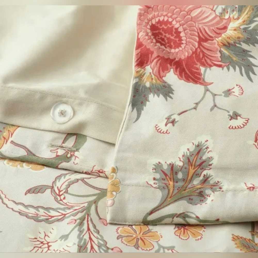 NWOT Full Queen Duvet Cover with 2 Matching Pillow Cases NÄSSELKLOCKA - Picture 3 of 6
